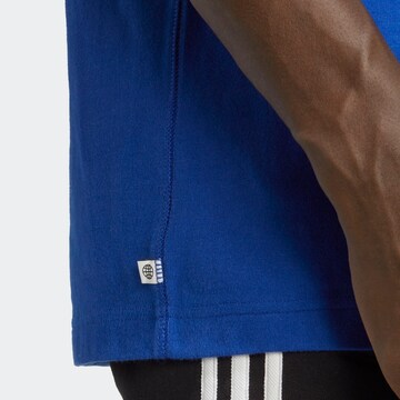 T-Shirt 'Adicolor Contempo' ADIDAS ORIGINALS en bleu