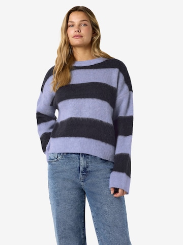 Noisy may Pullover 'NMSoff' i blå: forside