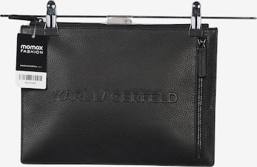 Karl Lagerfeld Handtasche gross Leder One Size in Schwarz: Vorderseite