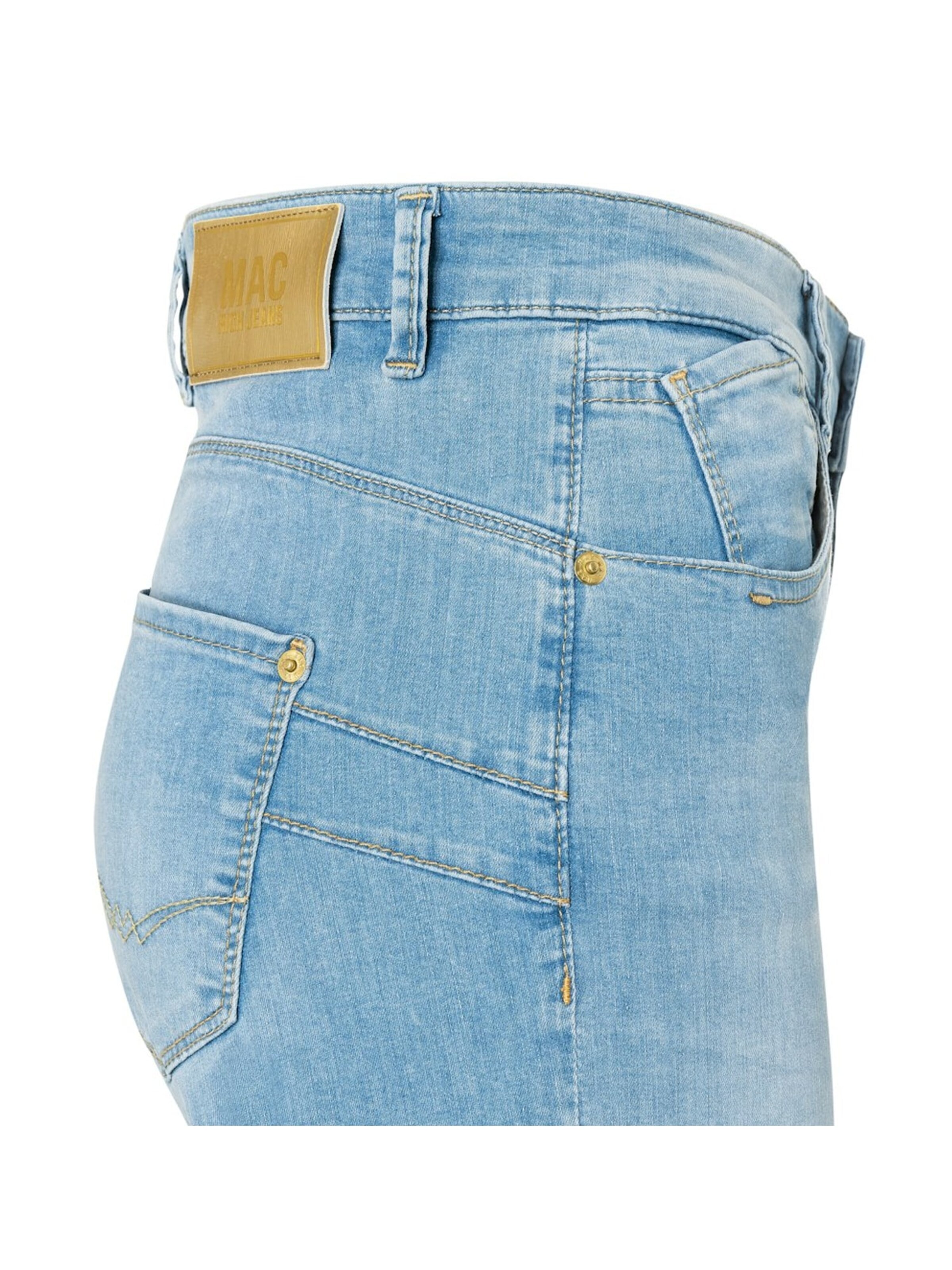 MAC Baggy Jeans 'Rich palazzo' in Blauw