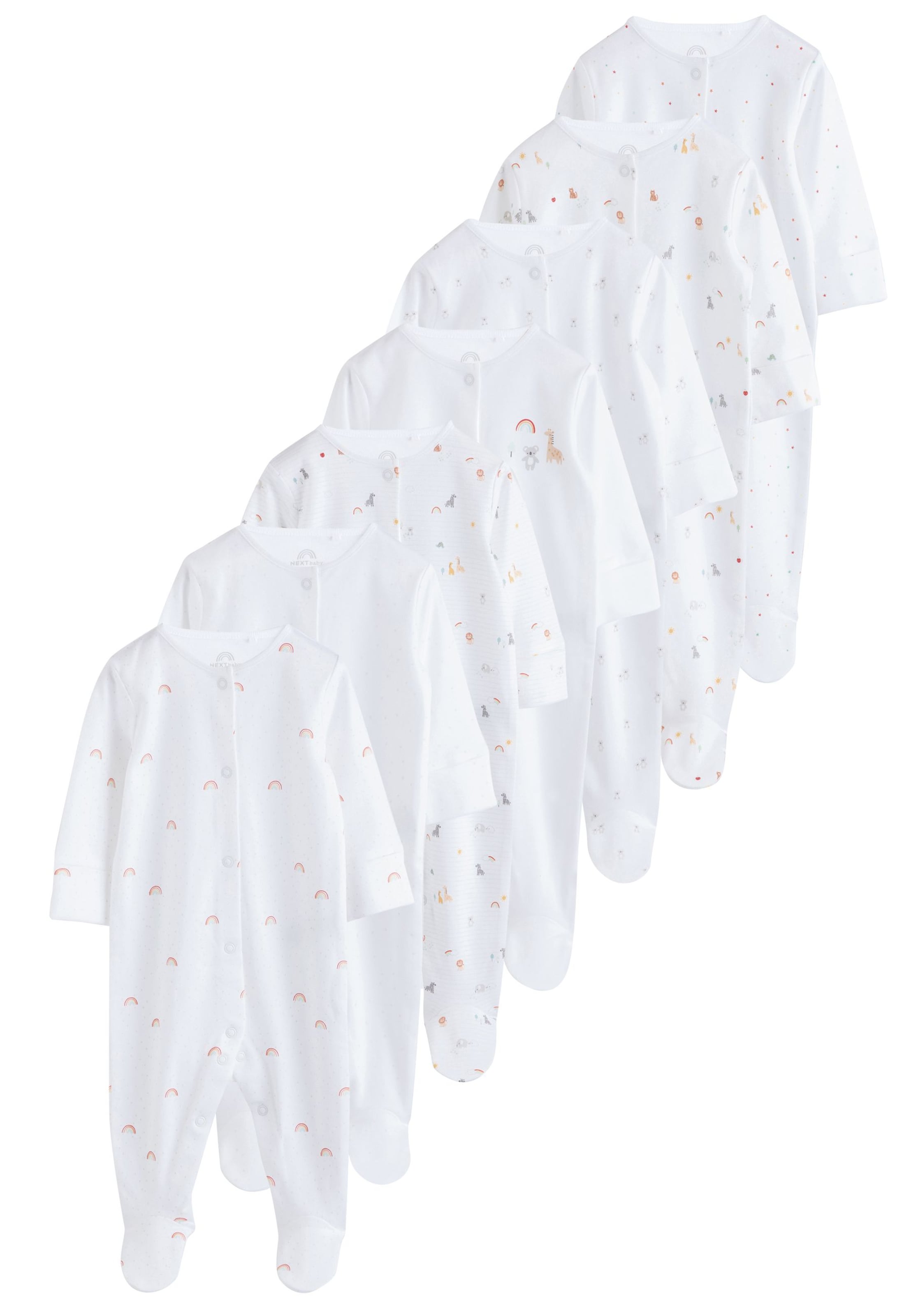 balts Next Kombinezons/bodijs: no priekšpuses