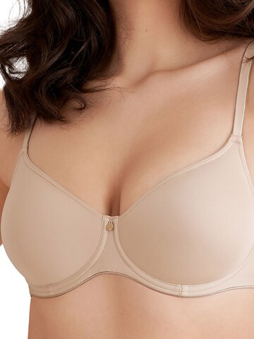 Conturelle T-Shirt BH 'Pure Feeling' in Beige