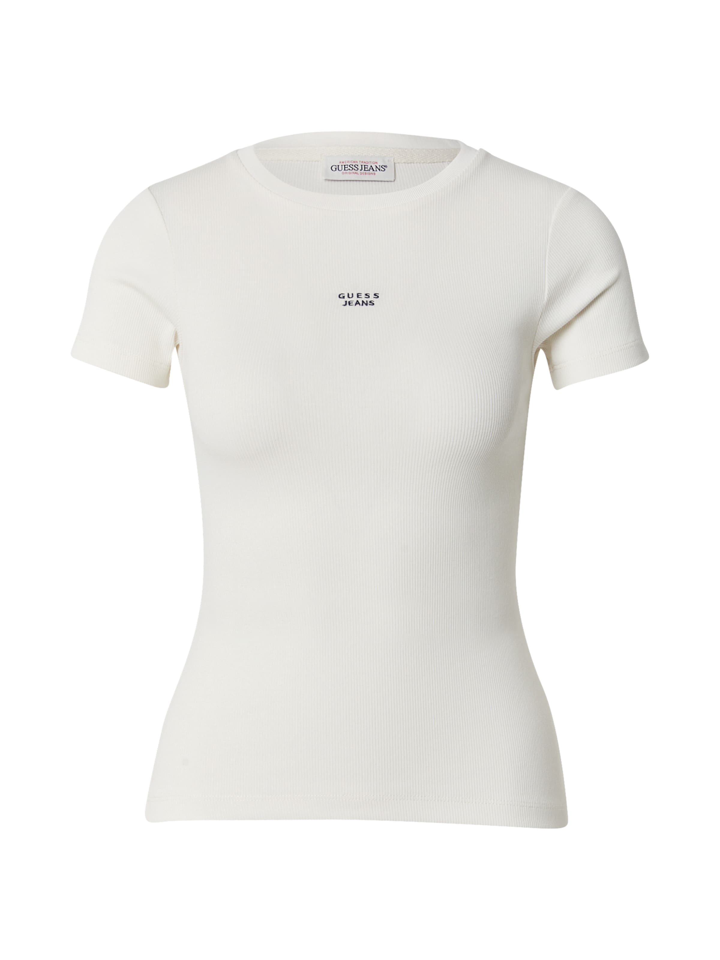 GUESS JEANS T-shirt i beige: framsida