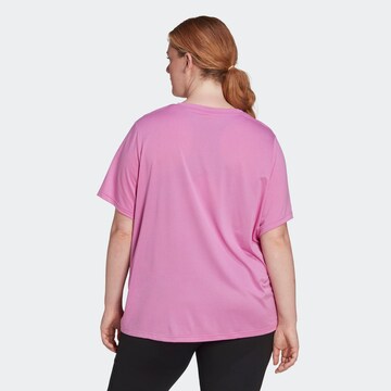 ADIDAS PERFORMANCE Funkčné tričko - fialová