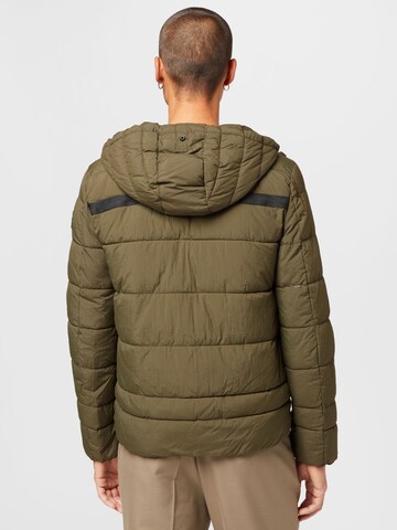 QS Between-season jacket in Green