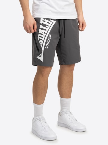 Regular Pantalon de sport 'Alresford' LONSDALE en gris : devant