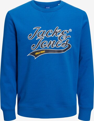 JACK & JONES Mikina 'BECKS' – modrá: přední strana