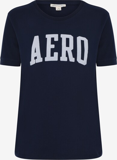 AÈROPOSTALE T-shirt en bleu marine / blanc, Vue avec produit
