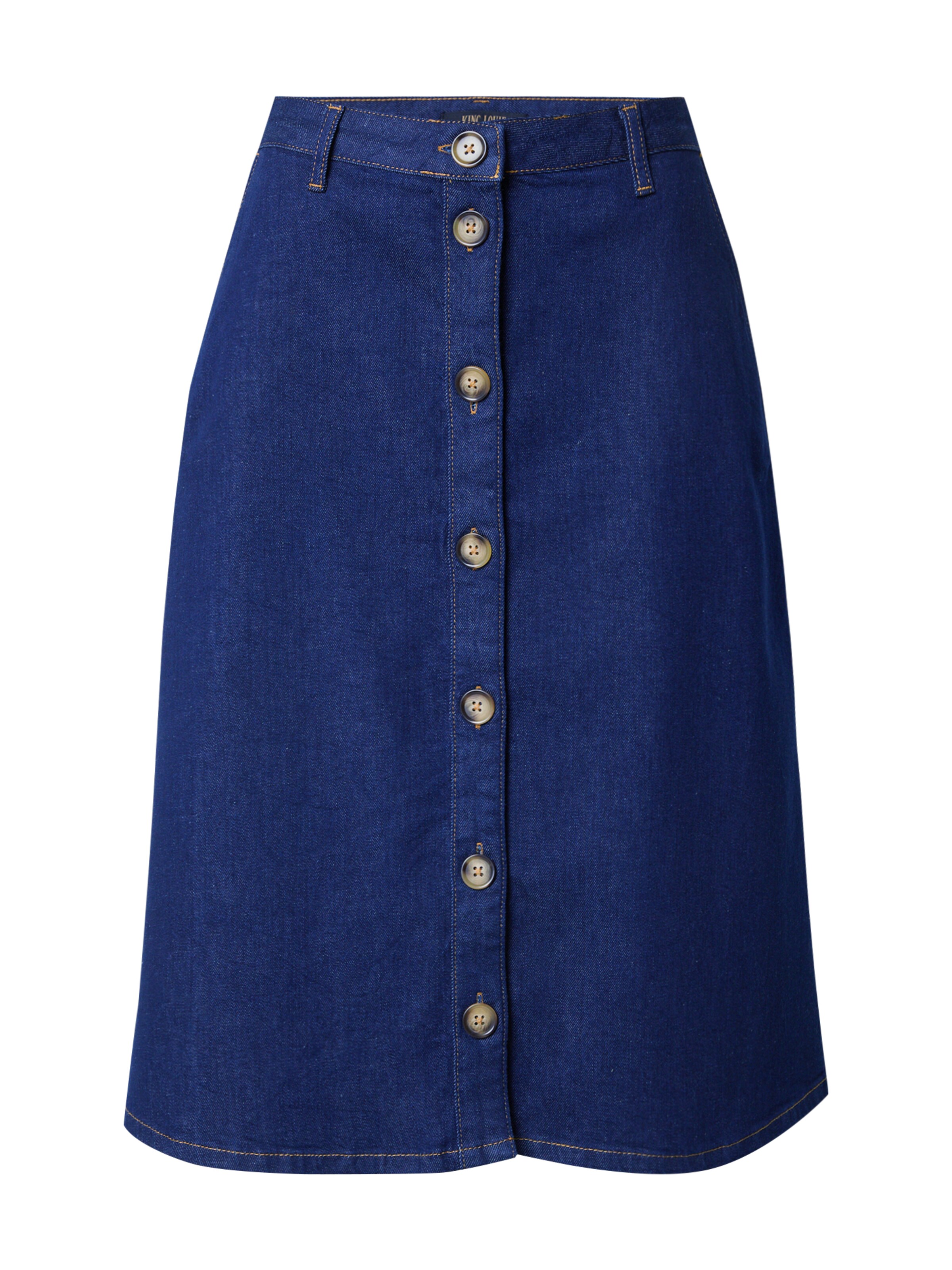 King Louie Φούστα σε μπλε: μπροστά