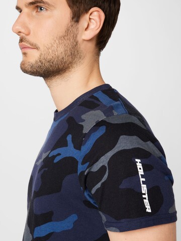 HOLLISTER - Camiseta 'PATTERN' en azul