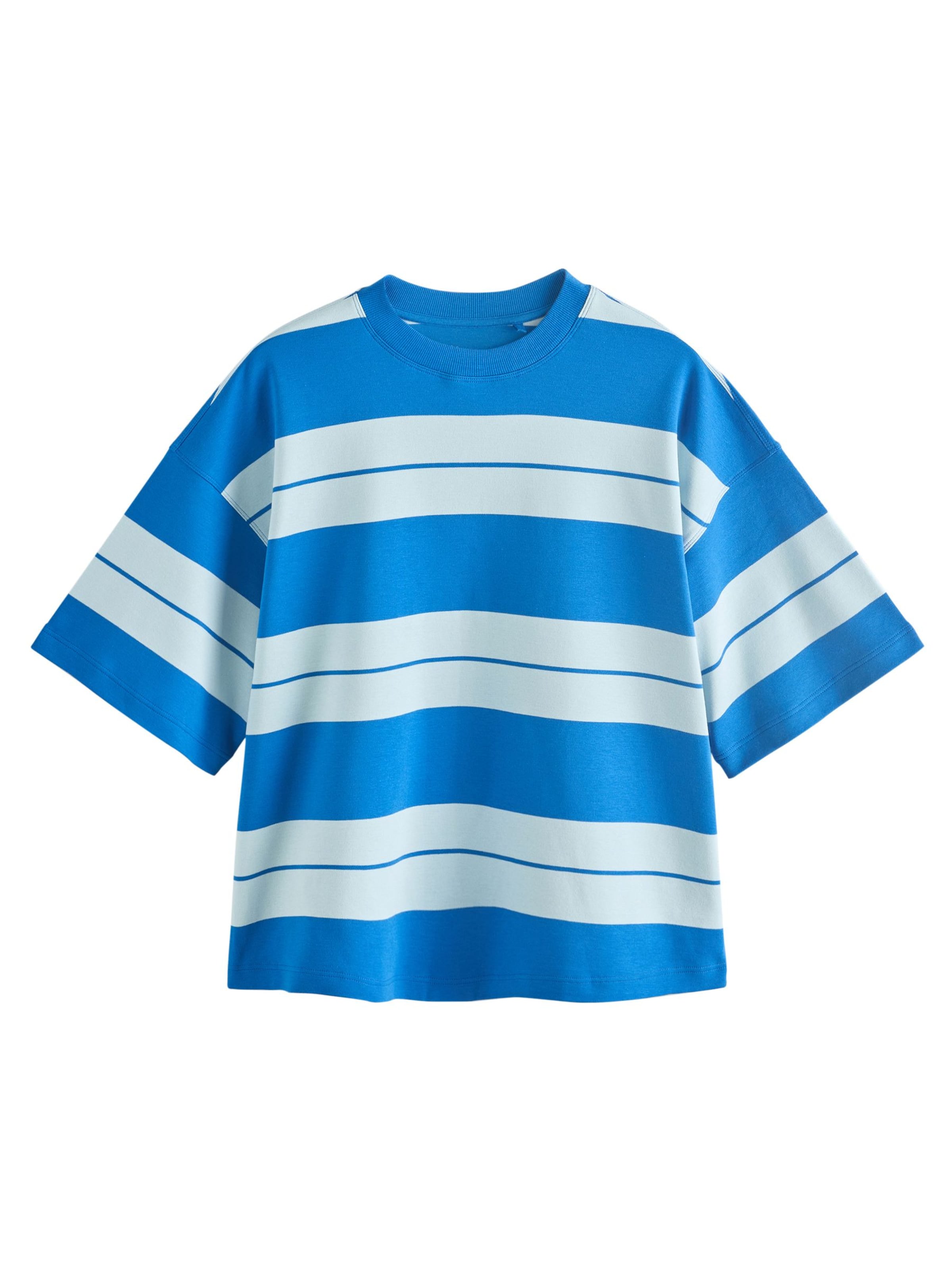 Next Футболка оверсайз в Синий: спереди