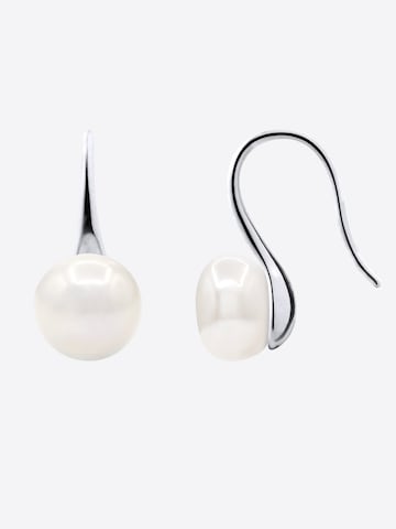 Ateliers Saint Germain Earrings 'LAVANDOU' in White: front