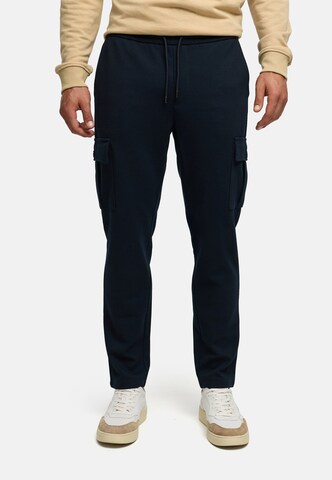 INDICODE JEANS Regular Cargo trousers 'INNezzo' in Blue: front
