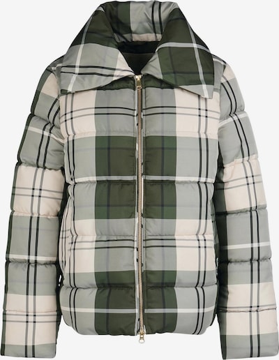 Barbour Přechodná bunda - krémová / šedá / zelená, Produkt