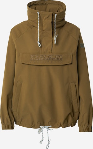 Veste mi-saison 'RAINFOREST DUNE' NAPAPIJRI en vert : devant