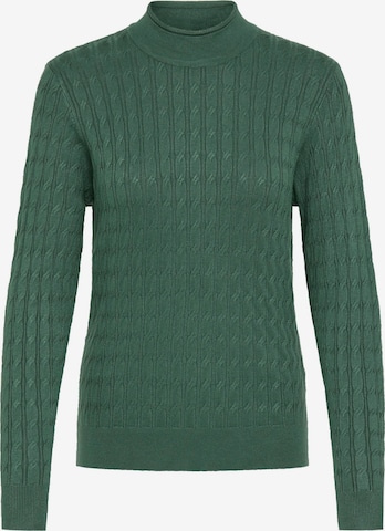 Pullover di Oxmo in verde: frontale