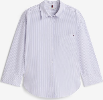Chemisier TOMMY HILFIGER en bleu : devant