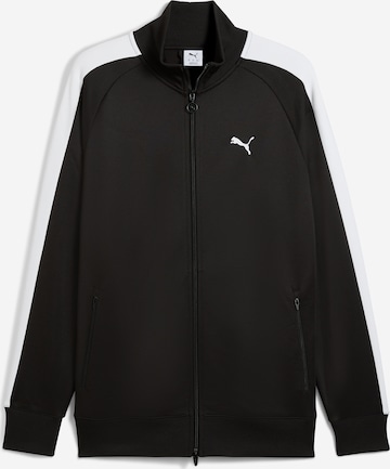 PUMA Кофта на молнии 'T7 Always On' в Черный: спереди