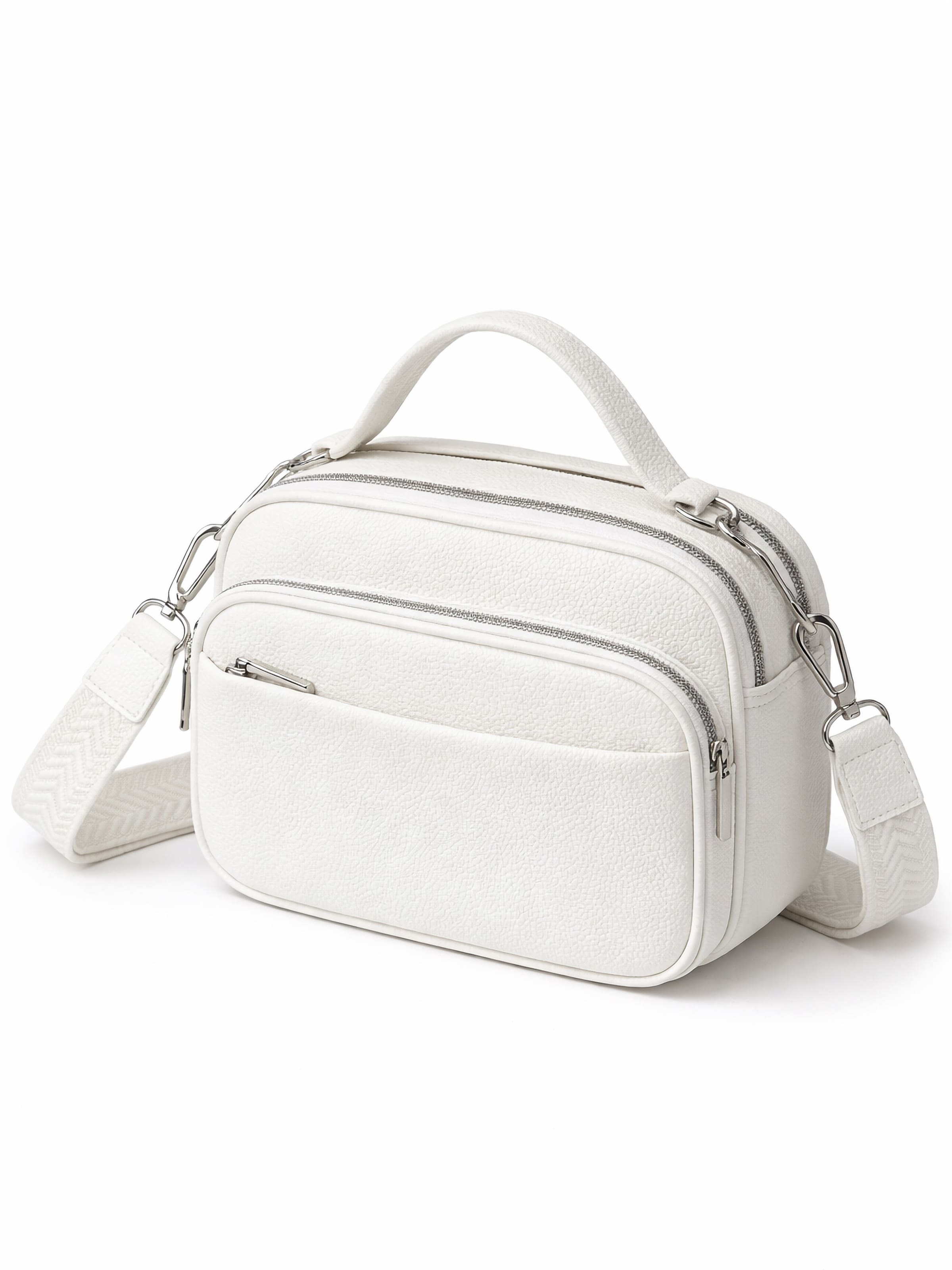 Toni&Friends Umhängetasche 'Knaller' in Weiß: Vorderseite