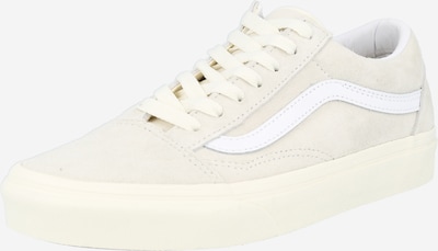 VANS Zemie brīvā laika apavi 'Old Skool' krēmkrāsas / balts, Preces skats