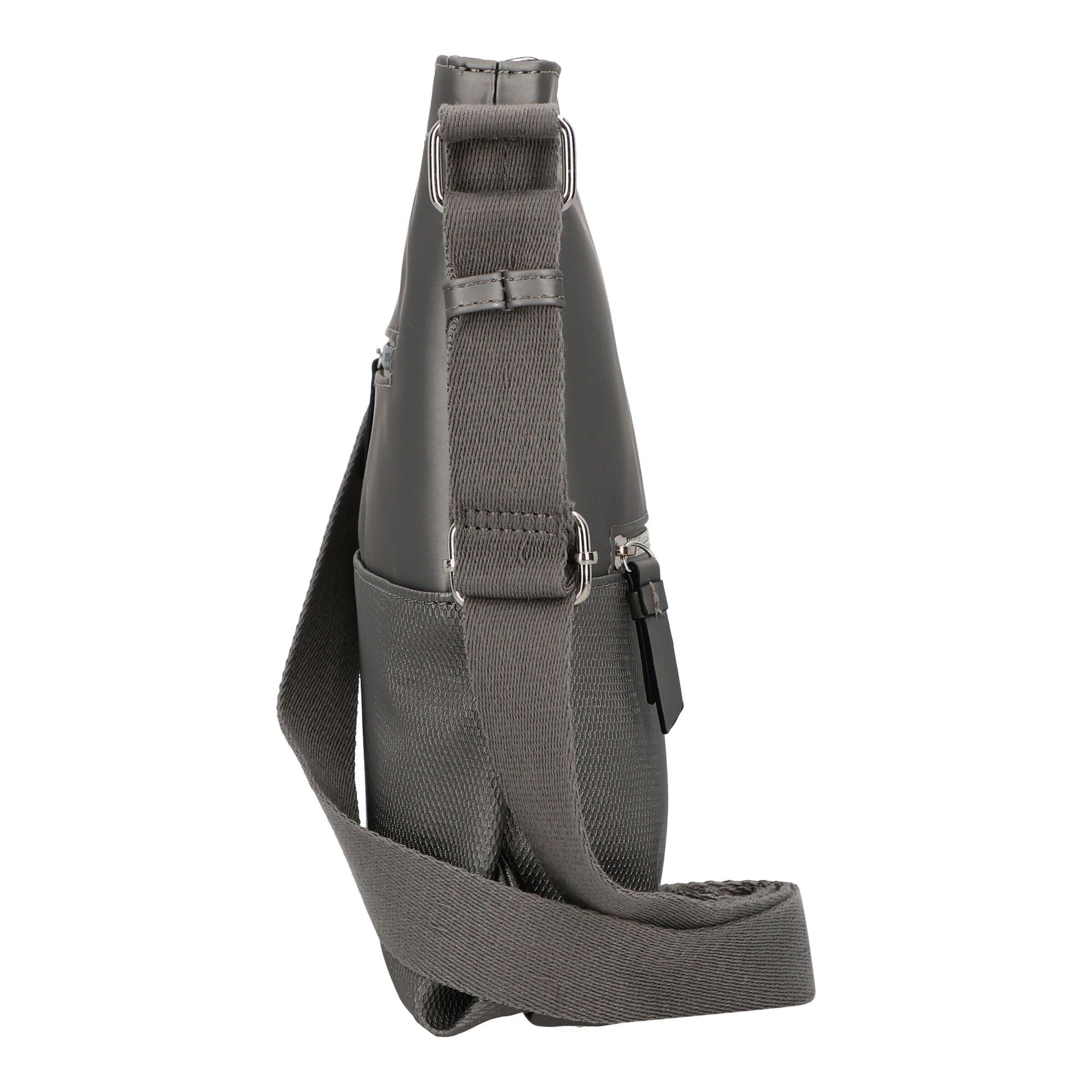 TOM TAILOR Umhängetasche 'Erin' in Grau