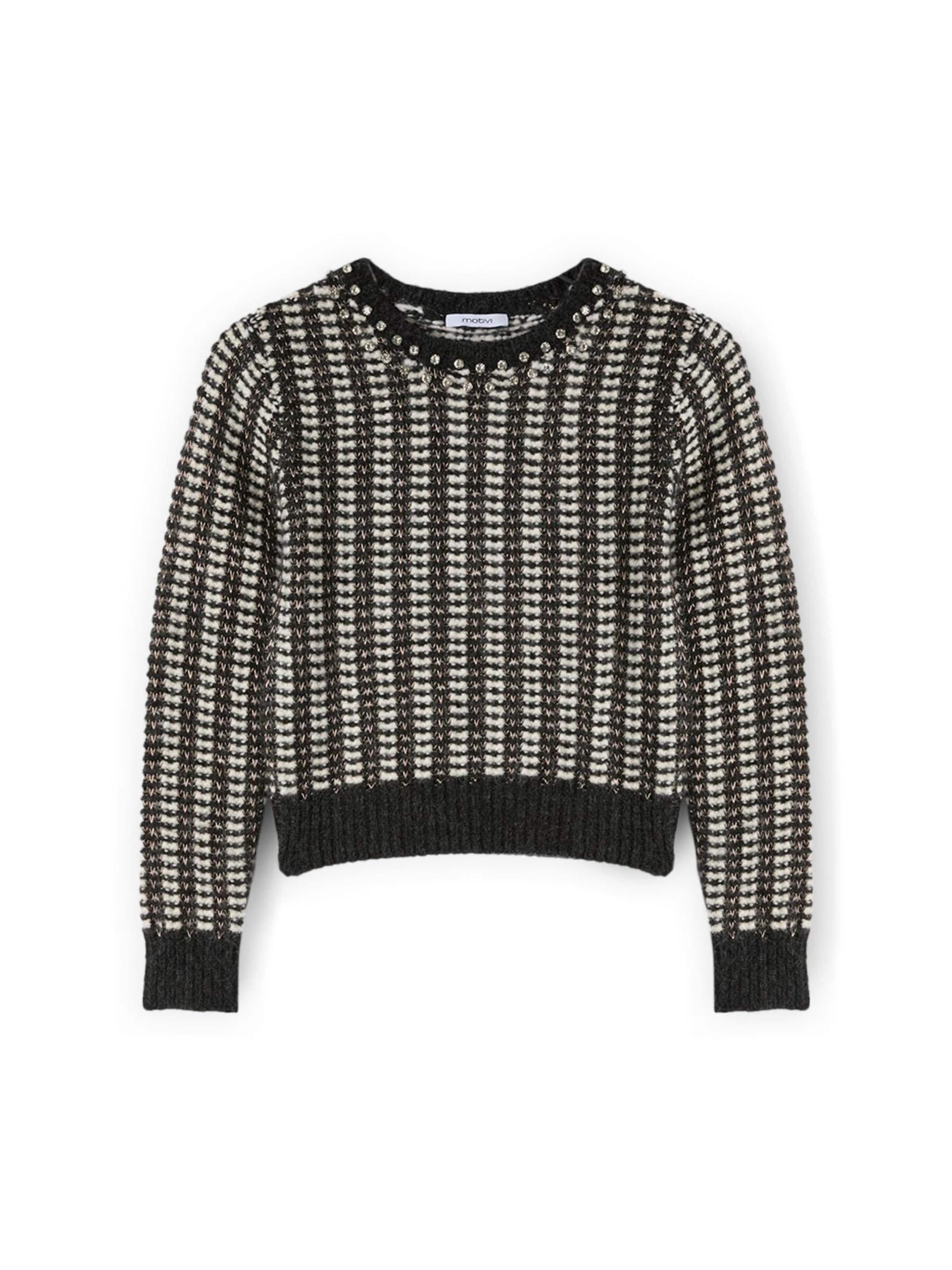 MOTIVI - Jersey en negro: frente