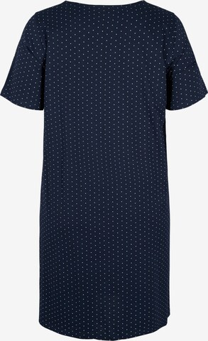 Zizzi Summer Dress 'Vmina' in Blue