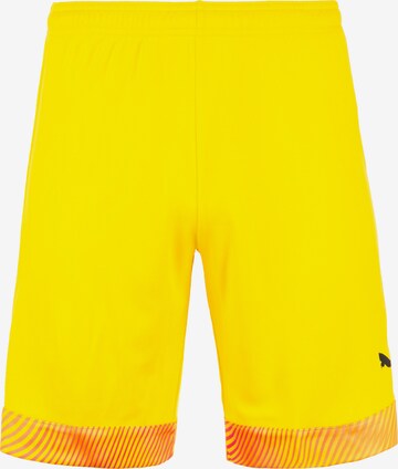 Regular Pantalon de sport 'Cup' PUMA en jaune : devant