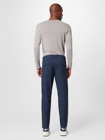 regular Pantaloni con pieghe di Lindbergh in blu