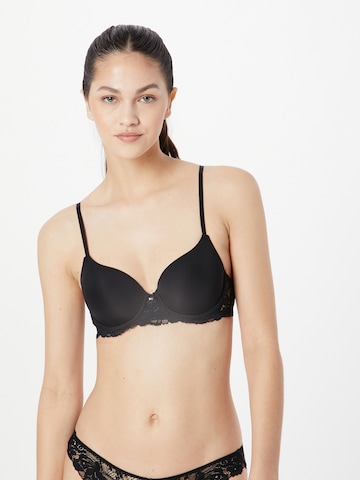 Women' Secret Push-up BH in Schwarz: predná strana