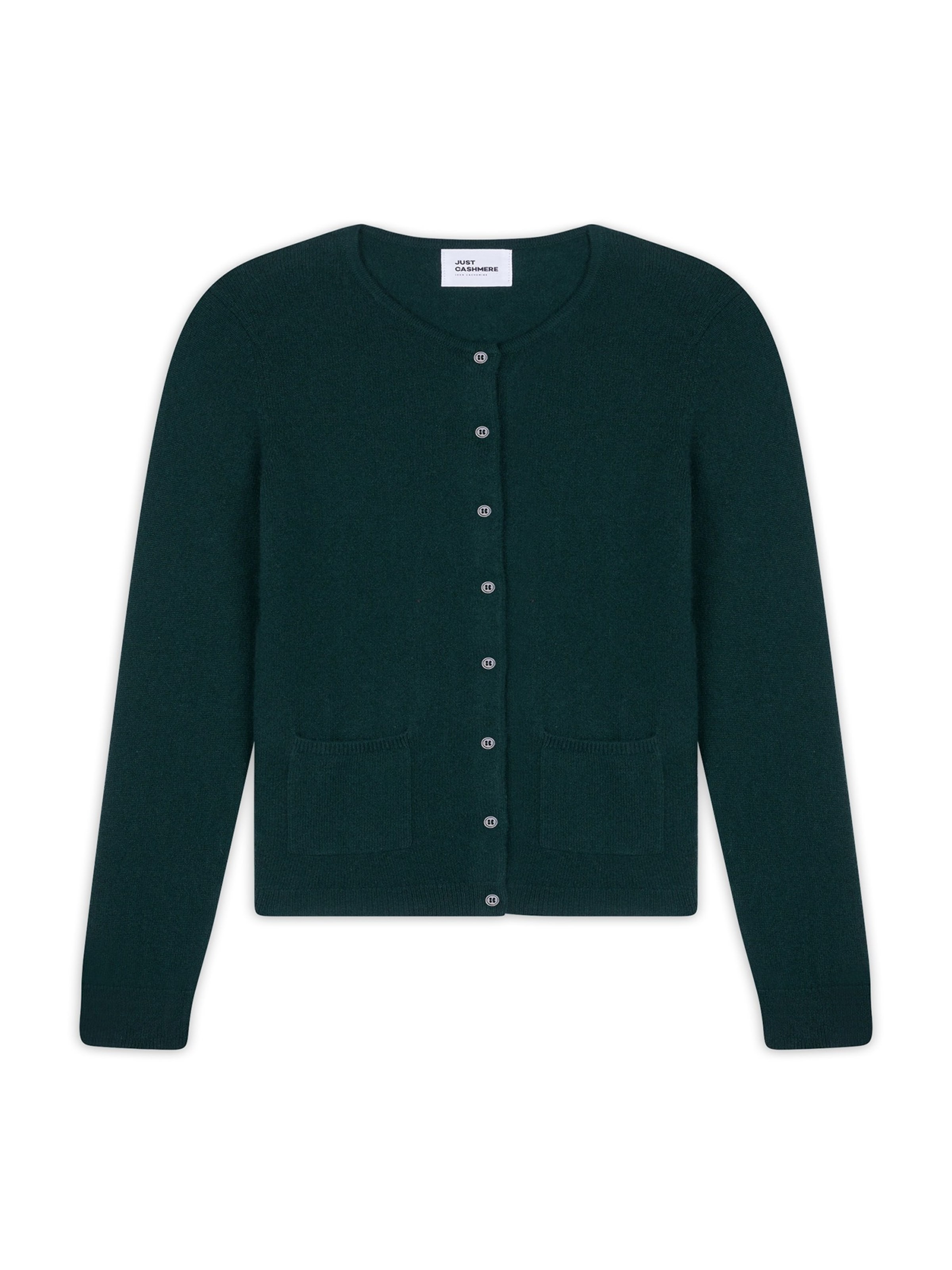 JUST CASHMERE Kampsun 'Katharine' kuusk, Tootevaade