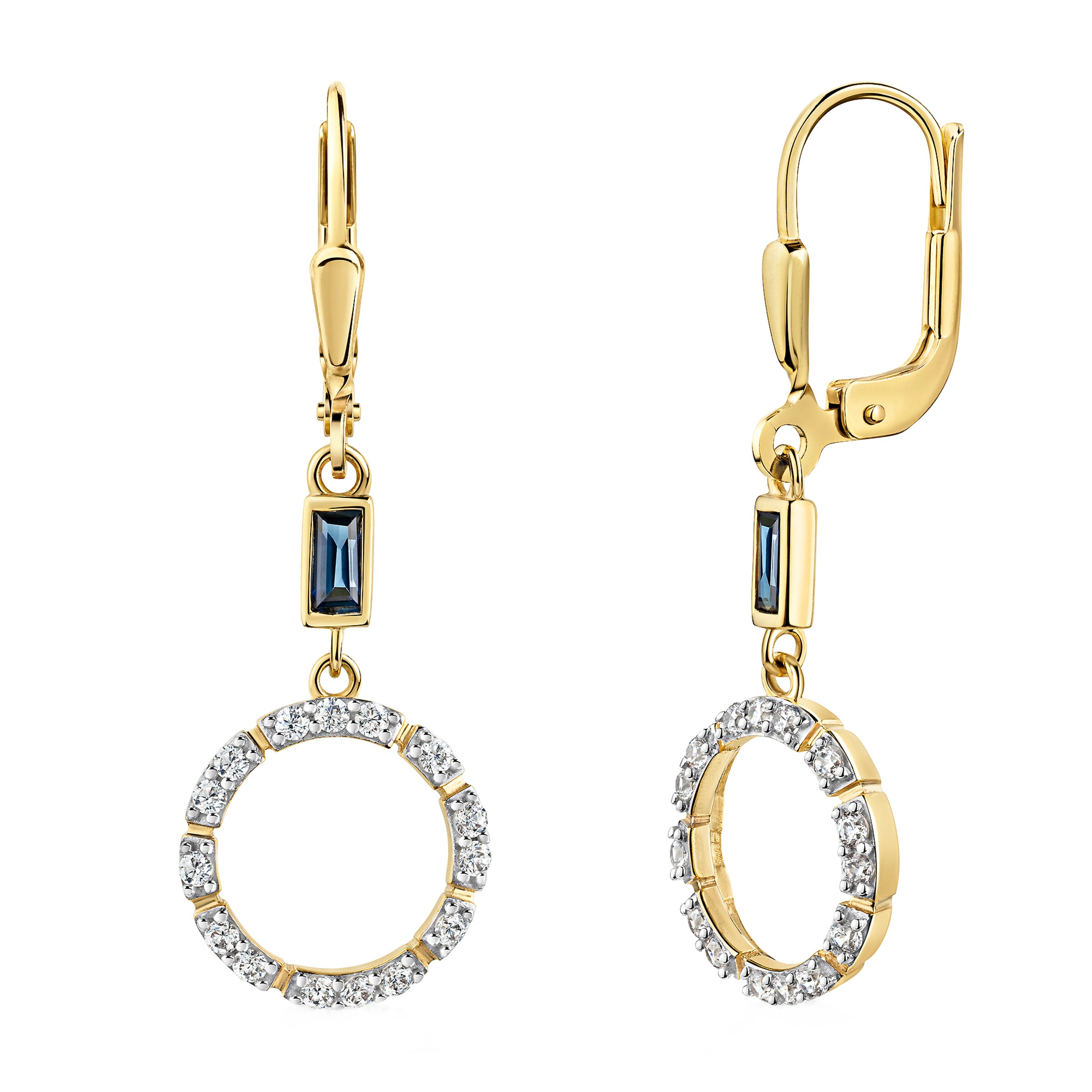 FIRETTI Ohrringe in Gold: Vorderseite