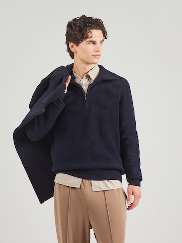 bugatti Sweater in Blue: front