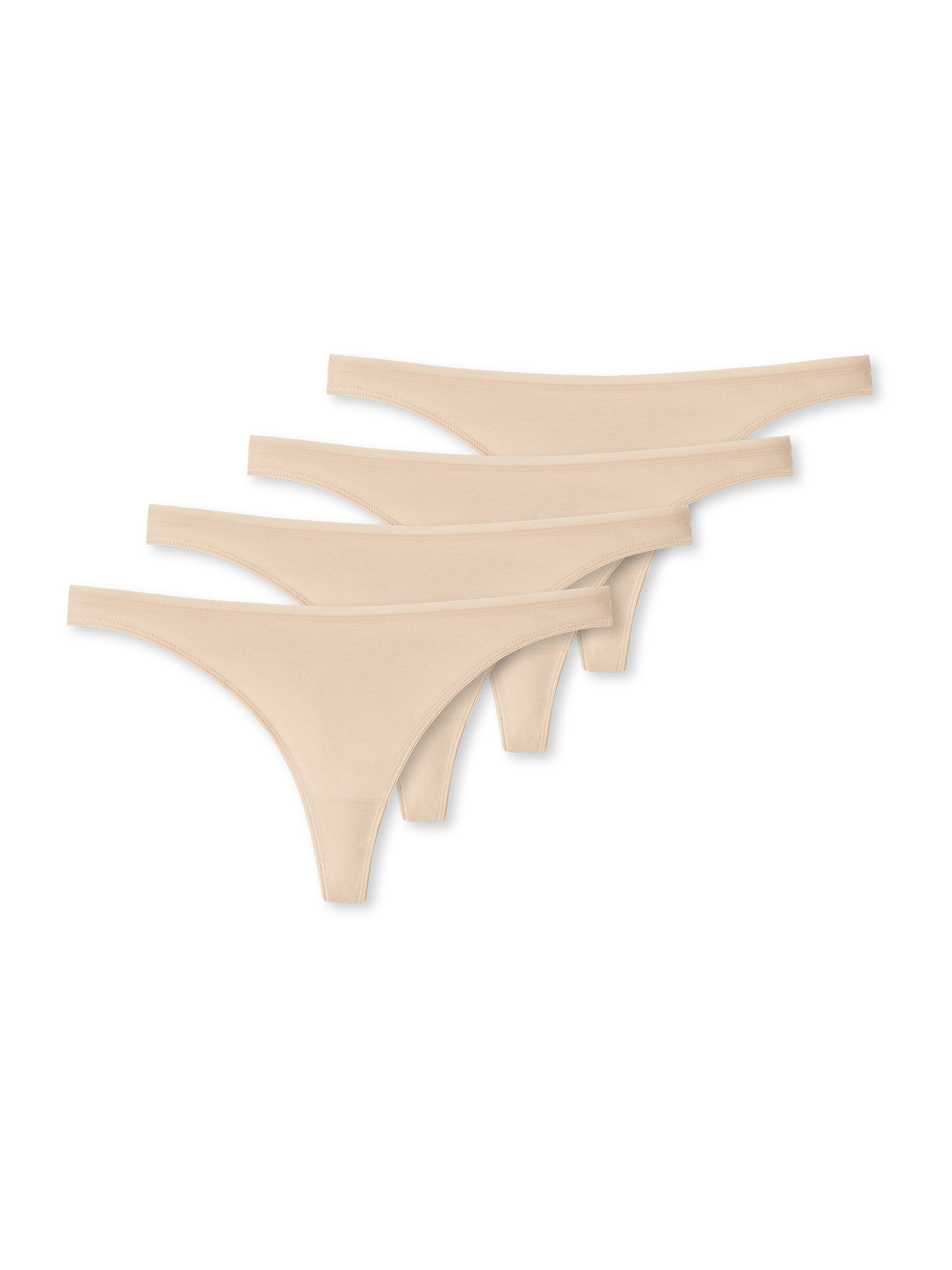 SCHIESSER String ' Serie 95-5 ' in Beige: front