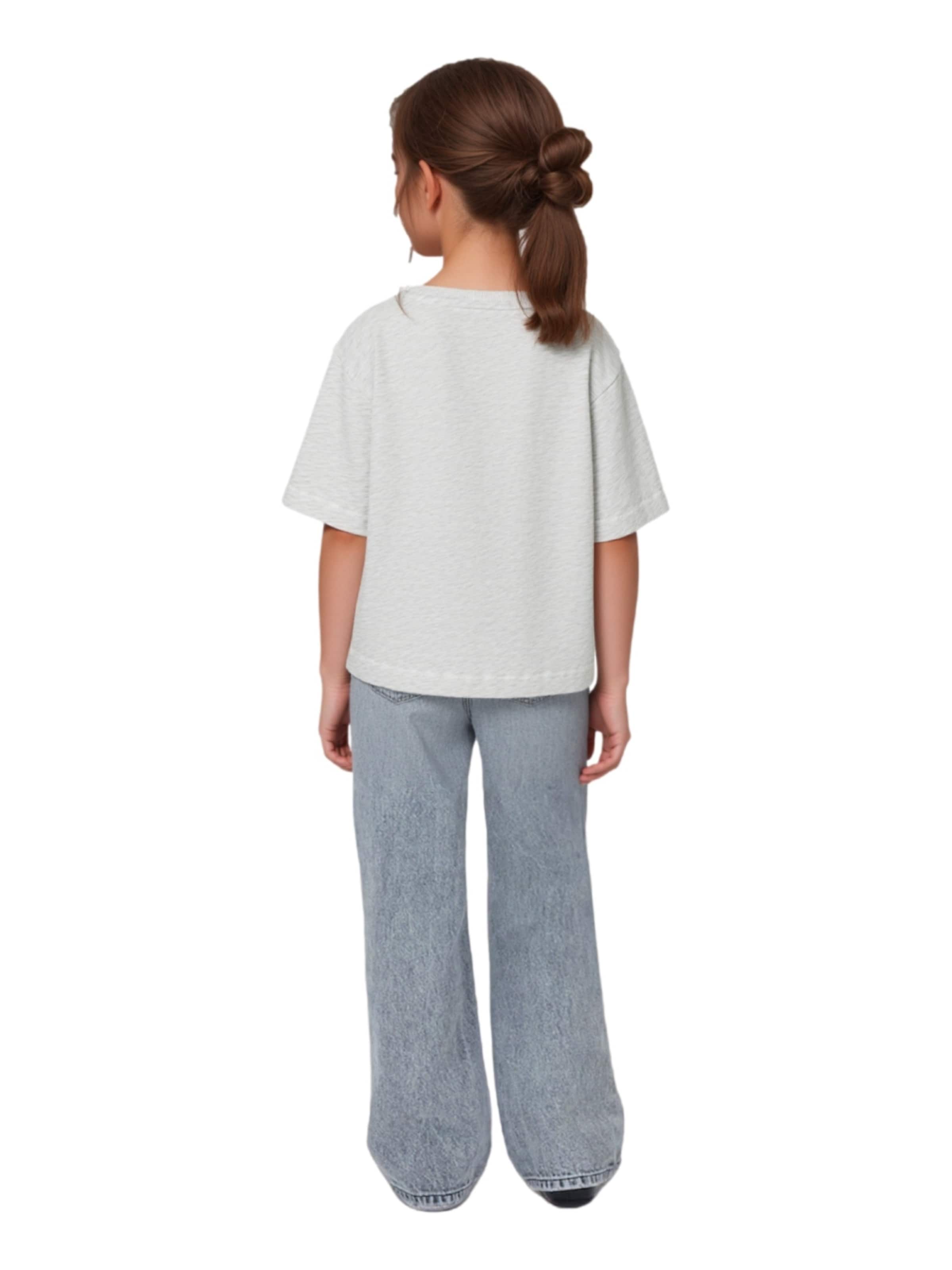 T-Shirt 'Belina' NAME IT en gris