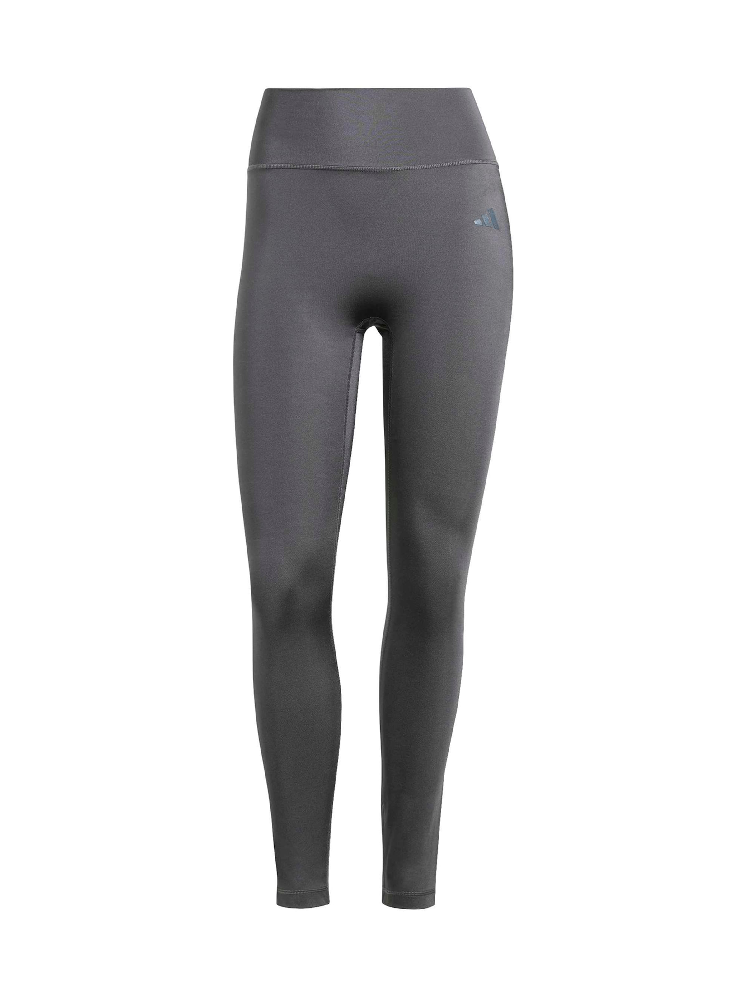ADIDAS PERFORMANCESkinny Sportske hlače 'OPT ESS' - siva boja: prednji dio