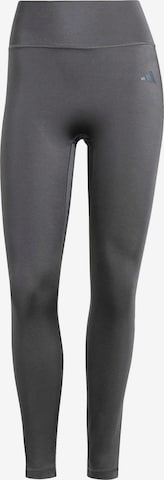 ADIDAS PERFORMANCE Skinny Παντελόνι φόρμας 'OPT ESS' σε γκρι: μπροστά