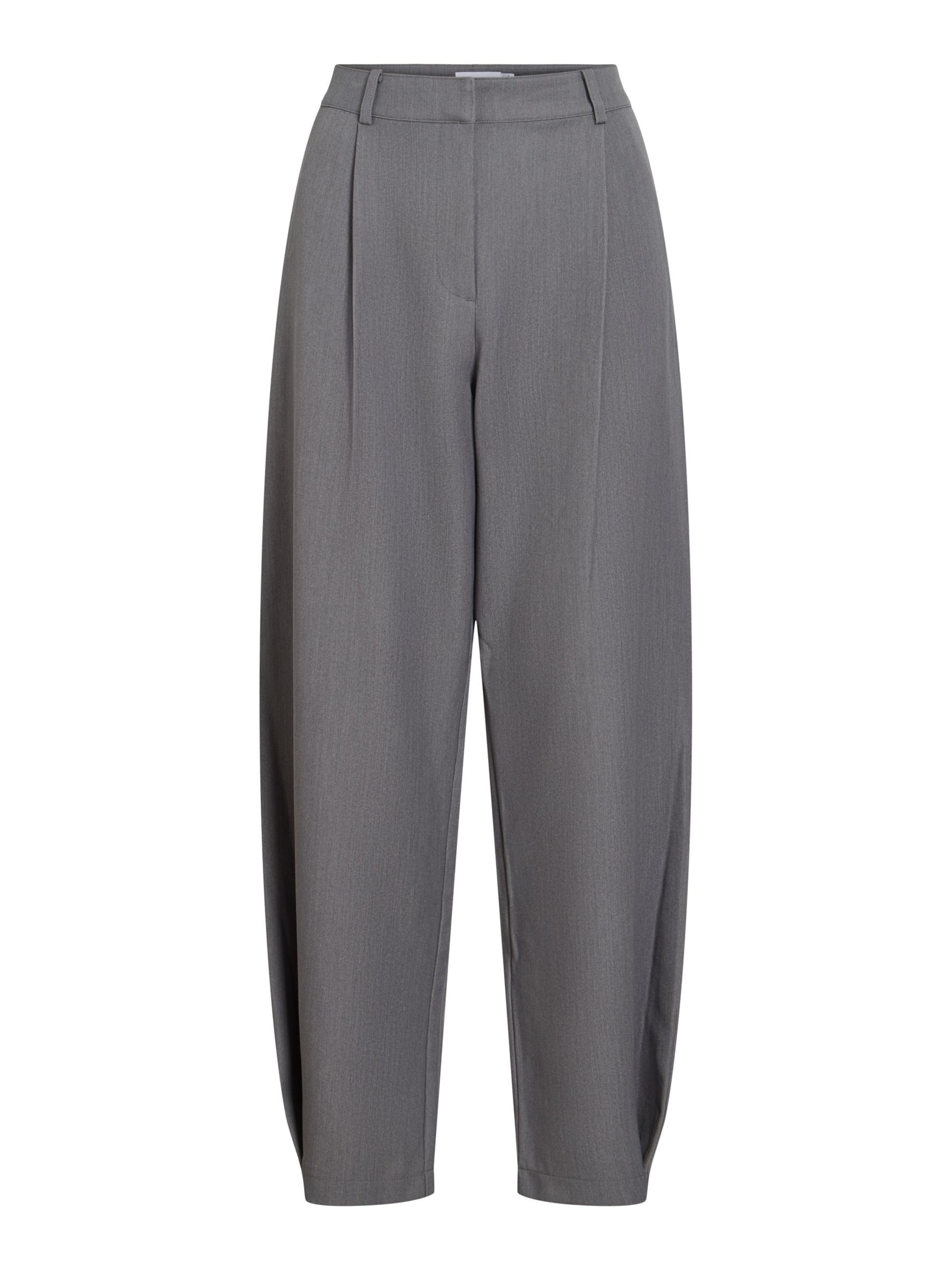 VILA - Pantalón plisado 'VILeora' en gris: frente