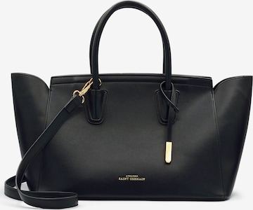 Cabas 'LEVALLOIS' Ateliers Saint Germain en noir : devant