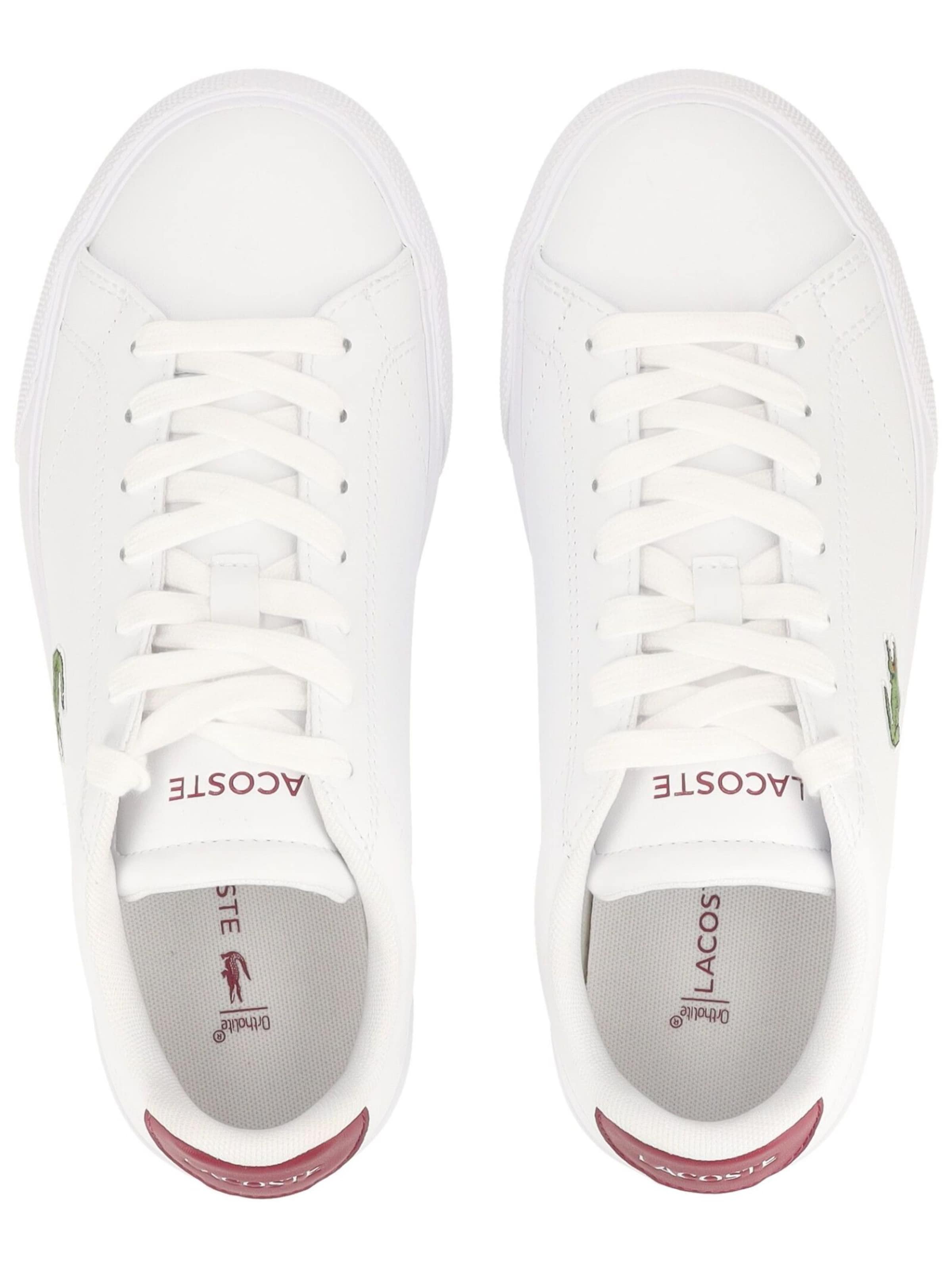 LACOSTE Sneaker in Weiß