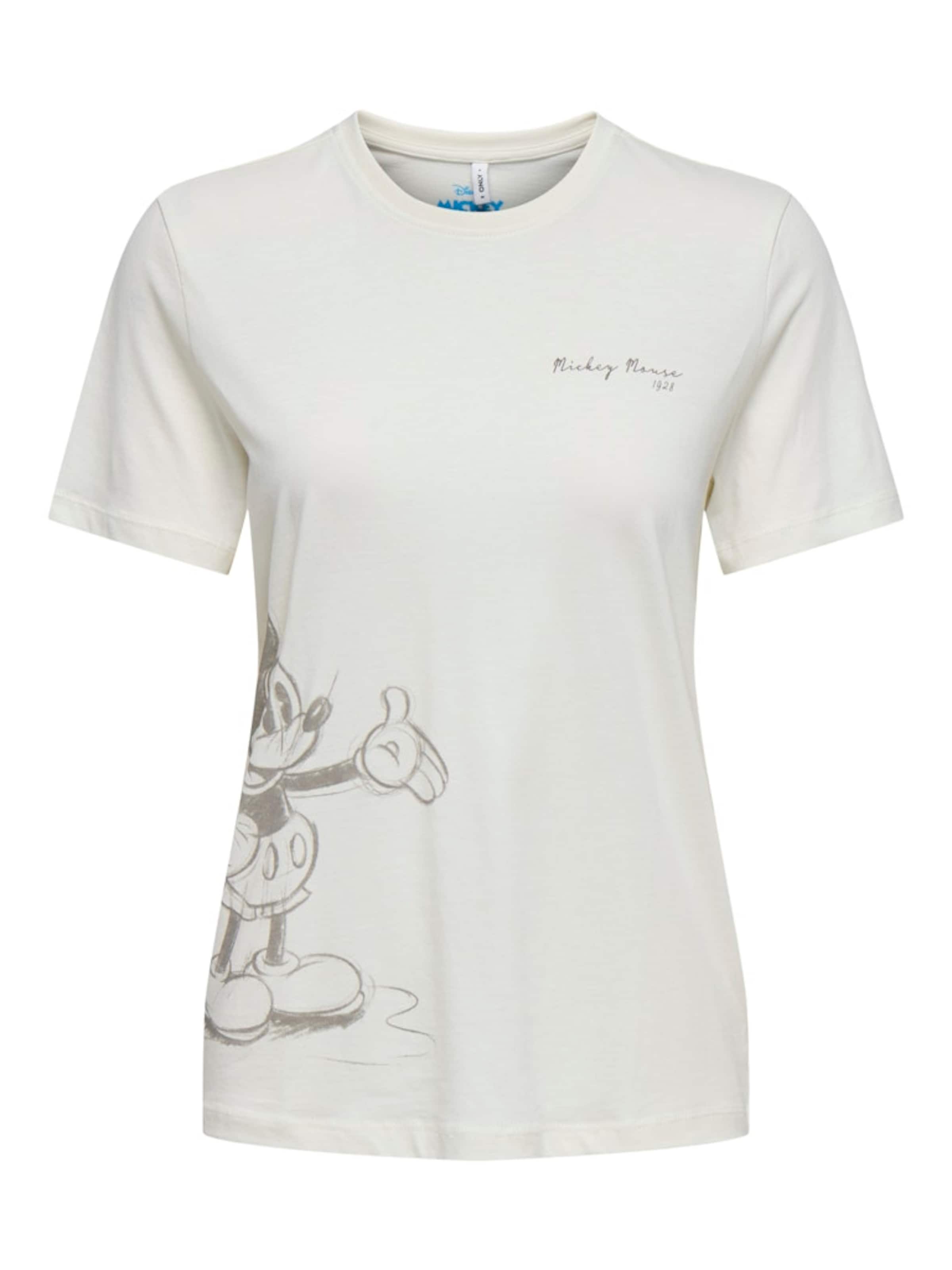 ONLY Särk 'ONLMICKEY AND MINNIE', värv valge: eest vaates