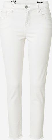 OPUS Slimfit Jeansy 'Evita' w kolorze biały: przód