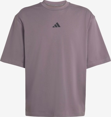 ADIDAS PERFORMANCE - Camiseta funcional 'Power' en marrón: frente