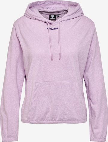 Hummel Athletic Sweatshirt 'Zandra' in Purple: front
