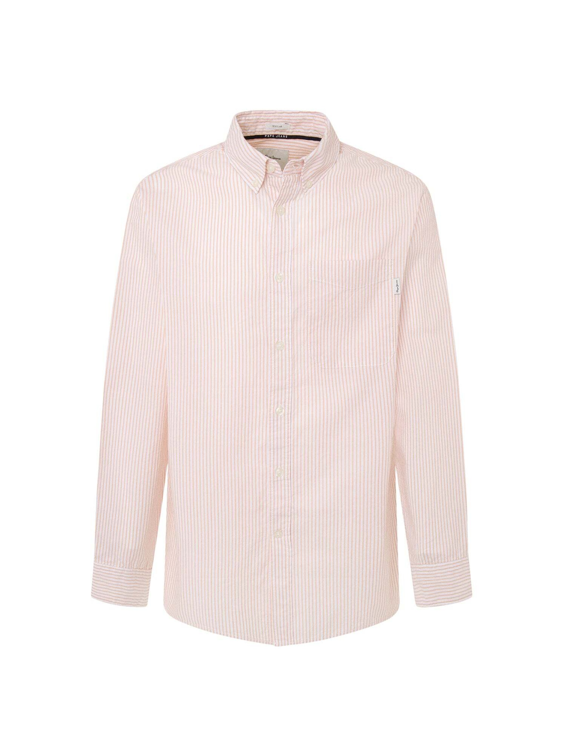 Pepe Jeans Regular fit Overhemd 'Matthew' in Oranje: voorkant