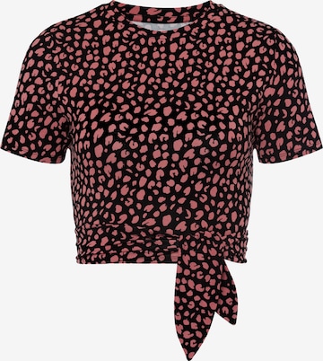 Les Lunes Shirt 'Lou' in Roze: voorkant