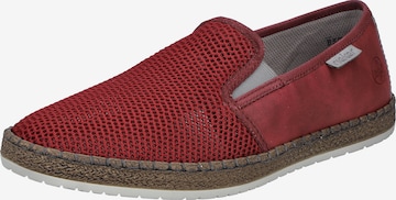 Espadrilles 'B5265' Rieker en rouge : devant