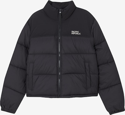 Pull&Bear Winter jacket in Black / White, Item view