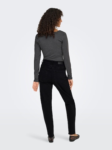ONLY Slimfit Jeans 'ONLEmel' in Schwarz