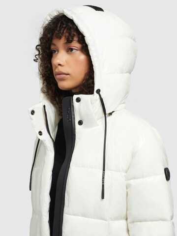 Manteau d’hiver 'Shane' khujo en blanc